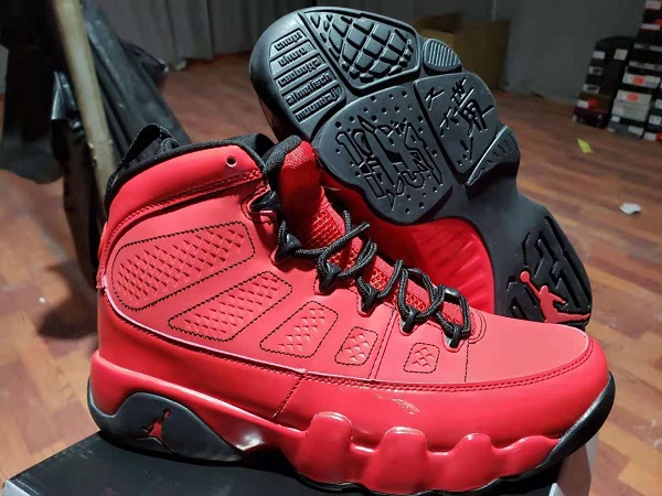 Men's Running weapon Air Jordan 9 'Red' Shoes 005